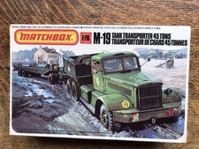 Matchbox PK-174 M-19 Tank Transporter 1/76 Scale 45 Ton, NO DIORAMA !!