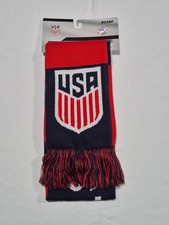 Official Icon Sports U.S. Soccer Scarf Licensed -USA One Nation Team US Soccer