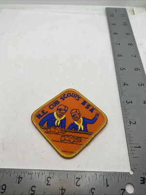 N.E. Cub Scouts BSA Pinewood Derby generic? Patch 60L-1164W 