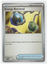 Pokemon Scarlet & Violet 171/198 Energy Retrieval
