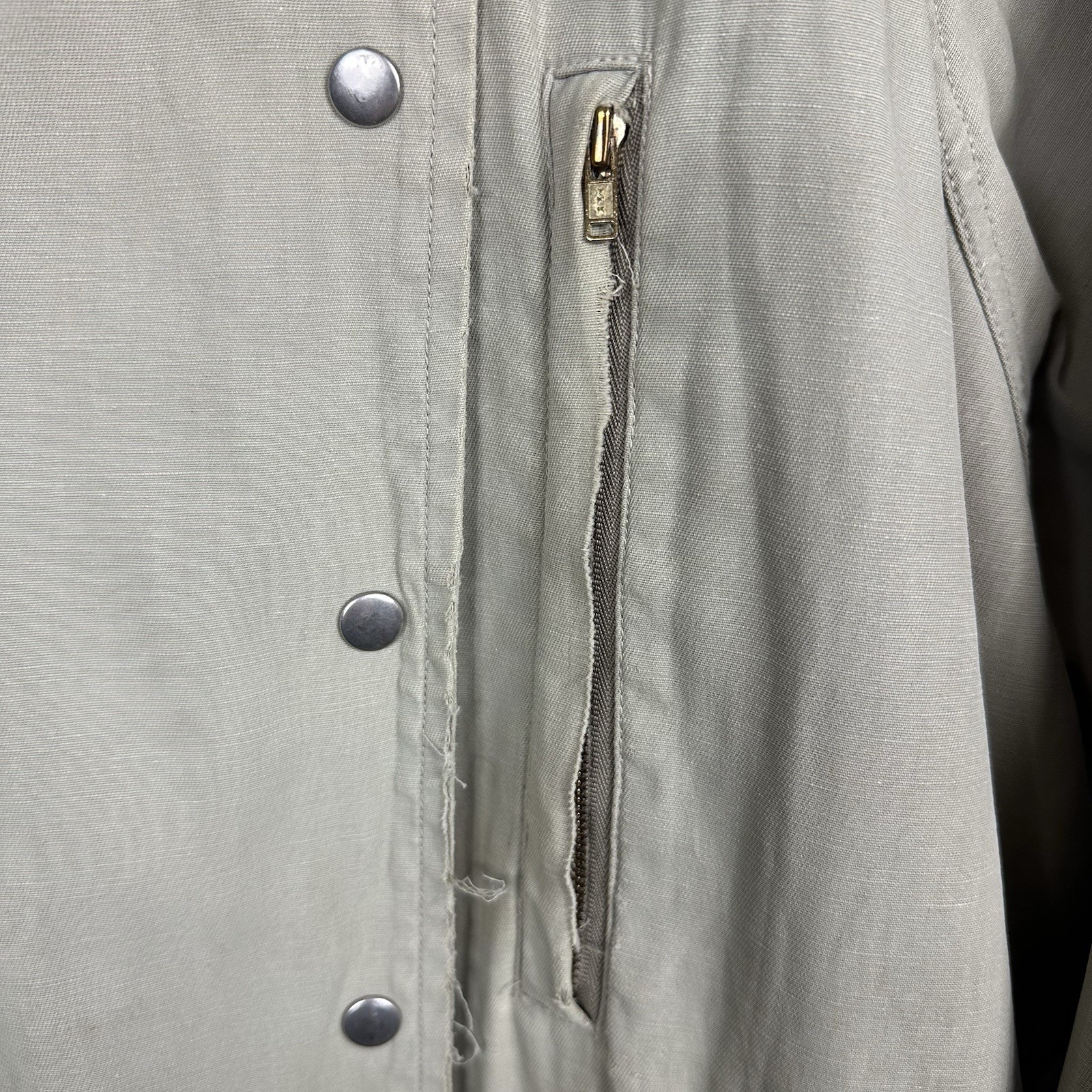 Polo Ralph Lauren Parka Coat Jacket, Lo Life Vintage, Khaki Green, Mens Medium thumbnail 5