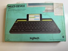 Logitech K480 Wireless Multi-Device Keyboard, Bluetooth, Black 920-006342