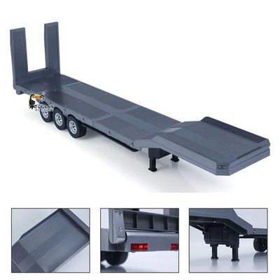 Semi-Anhänger Flachbett 1502 für 1/18 RC Traktor Truck HUINA 1501 Elektronische
