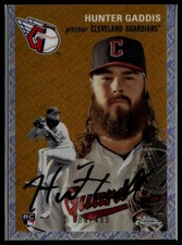 2023 Topps Chrome Platinum Anniversary #146 Hunter Gaddis Topps Refractors #/499