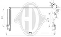 Diederichs Kondensator DCC1916 FÜR Hyundai