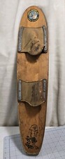 Vintage 1960’s Cypress Gardens SKI SKAT 28” Wood Slalom Trick Water Ski U.S.A.