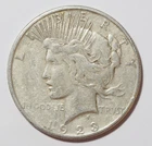 (1) 1923-S Peace Dollar 90% Nicely Circulated San Francisco Mint $1 US Coin