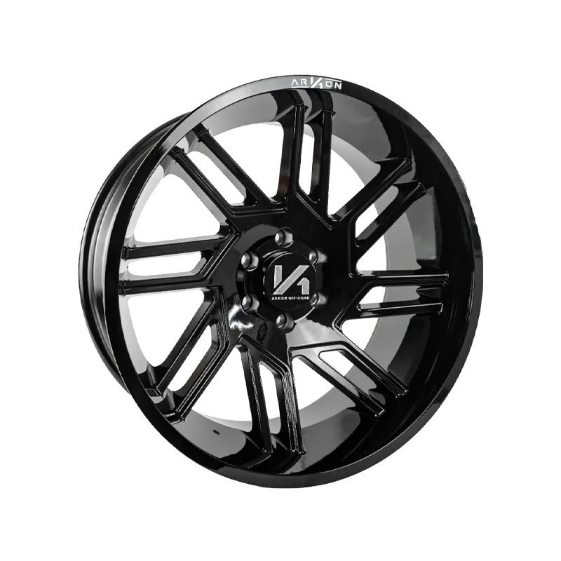 1 X ARKON OFF-ROAD DaVinci 26X14 6x135 0 Hub -81 Offset Black
