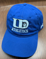 UD Spartans-University of Dubuque-Athletics-Blue/White Under Armor-Hat/Cap-NEW