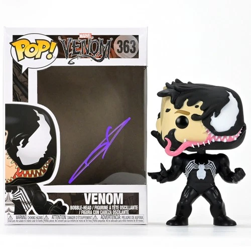 Tom Hardy Autographed Venom POP Vinyl Figure #363 * Celebrity Authentics!
