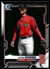 2021 Bowman Chrome Prospects Jeter Downs Boston Red Sox #BCP-169