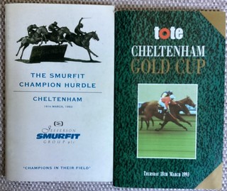 1993 CHELTENHAM GOLD CUP JODAMI THE FELLOW COOL GROUND ROYAL ATHLETE CHATAM