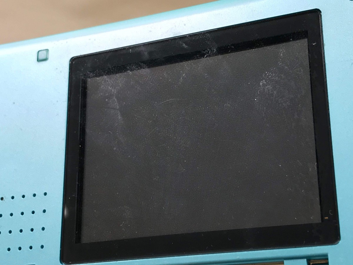 Nintendo DS Turquoise Blue Console Nintendo Japan - With Defects
