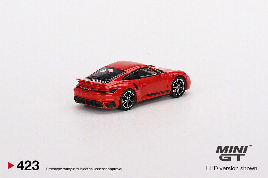 MINI GT 1:64 Porsche 911 Turbo S Guards Red LHD in box | eBay
