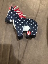 RARE TY Lefty 2000 Beanie Baby With Errors Political Donkey BRAND NEW