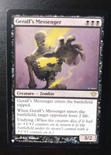 MTG Geralf's Messenger The List (Dark Ascension) - NM/M Pack Fresh