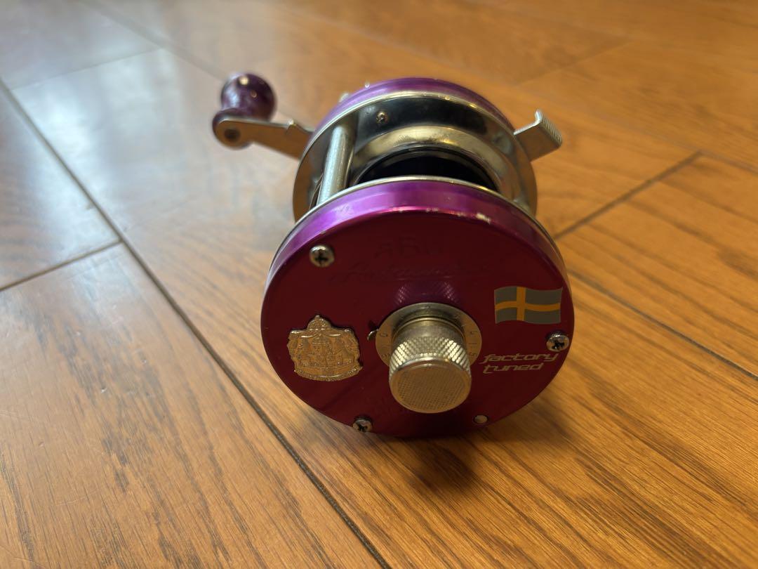 Abu Garcia 5500CS Rocket Factory Tuned Purple Reel | eBay