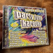 PARTY TYME KARAOKE SUPER HITS 31 CD NEW  SEALED