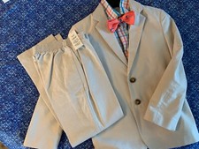 NAUTICA Little Boys Pindot Suit Set, 4 Piece