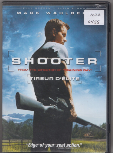 2007 -  DVD - SHOOTER - TIREUR D'ÉLITE / MARK WAHLBERG - FREE SHIPPING - Picture 1 of 2