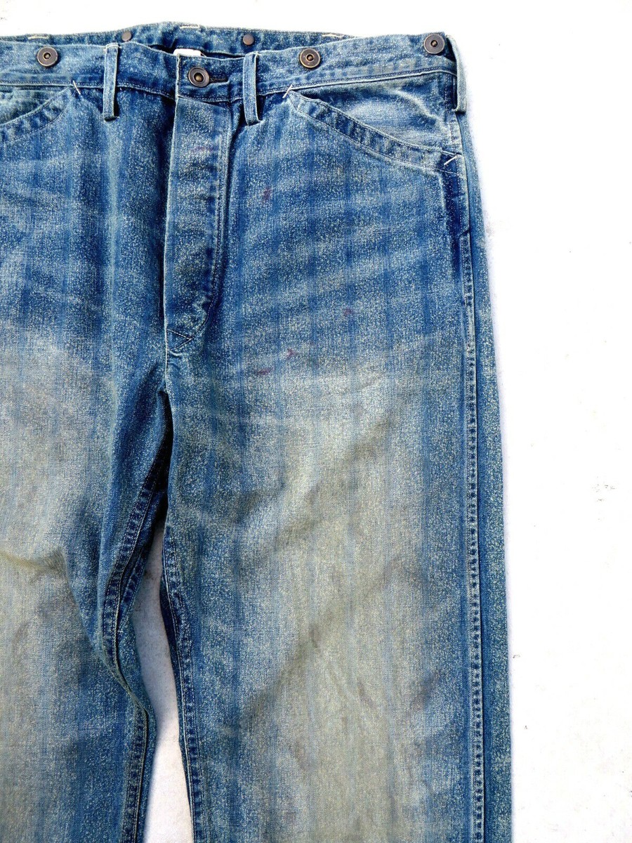 サナンダ　　　　　　　　　　　　　　　　【RRL】 Double RL RRL Double Rl High Slim East-West Selvedge Jean Denim men's