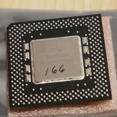 Intel Pentium P166 A80503166 166MHz CPU Processor with MMX - Tested & Working 21