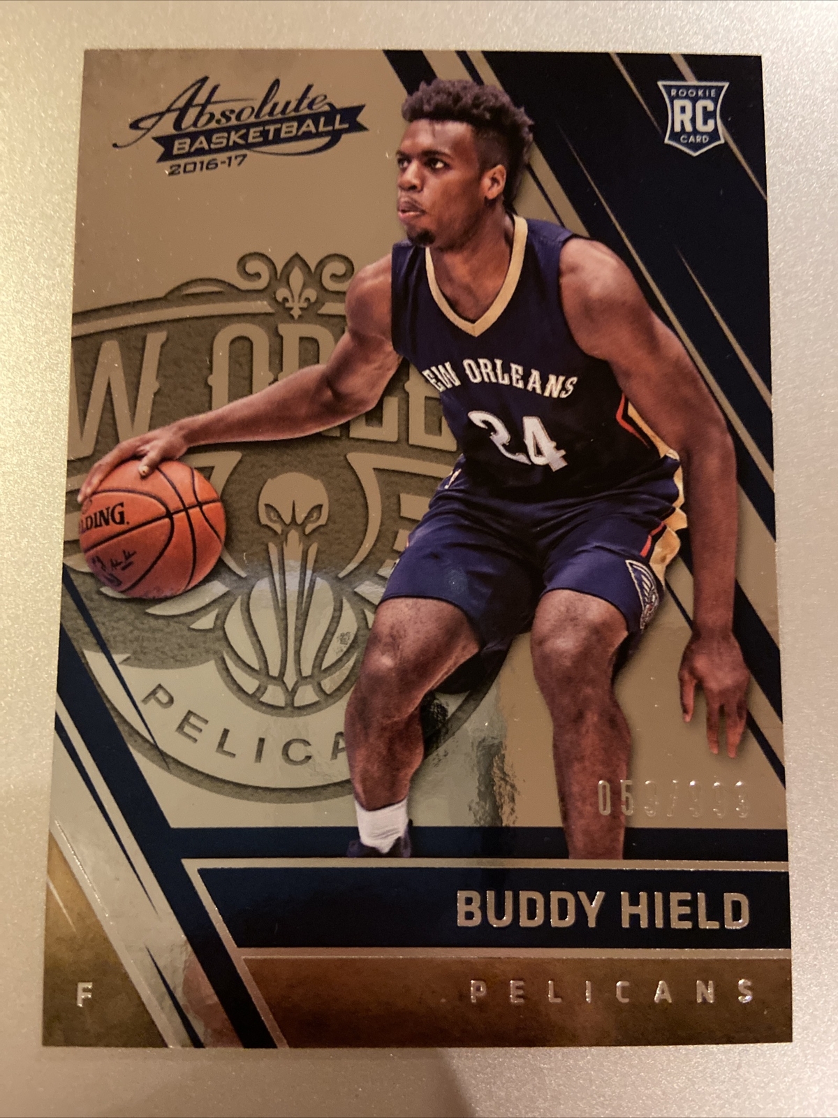2016-17 Absolute BUDDY HIELD RC #’d 059/999!