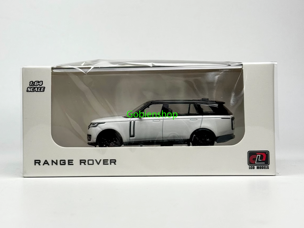GB LCD 1:64 White 2022 Range Rover Luxury SUV Sports Model