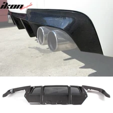 Fits 11-16 BMW 5-Series F10 M Sport 4DR DTM Style Rear Diffuser Carbon Fiber Lip
