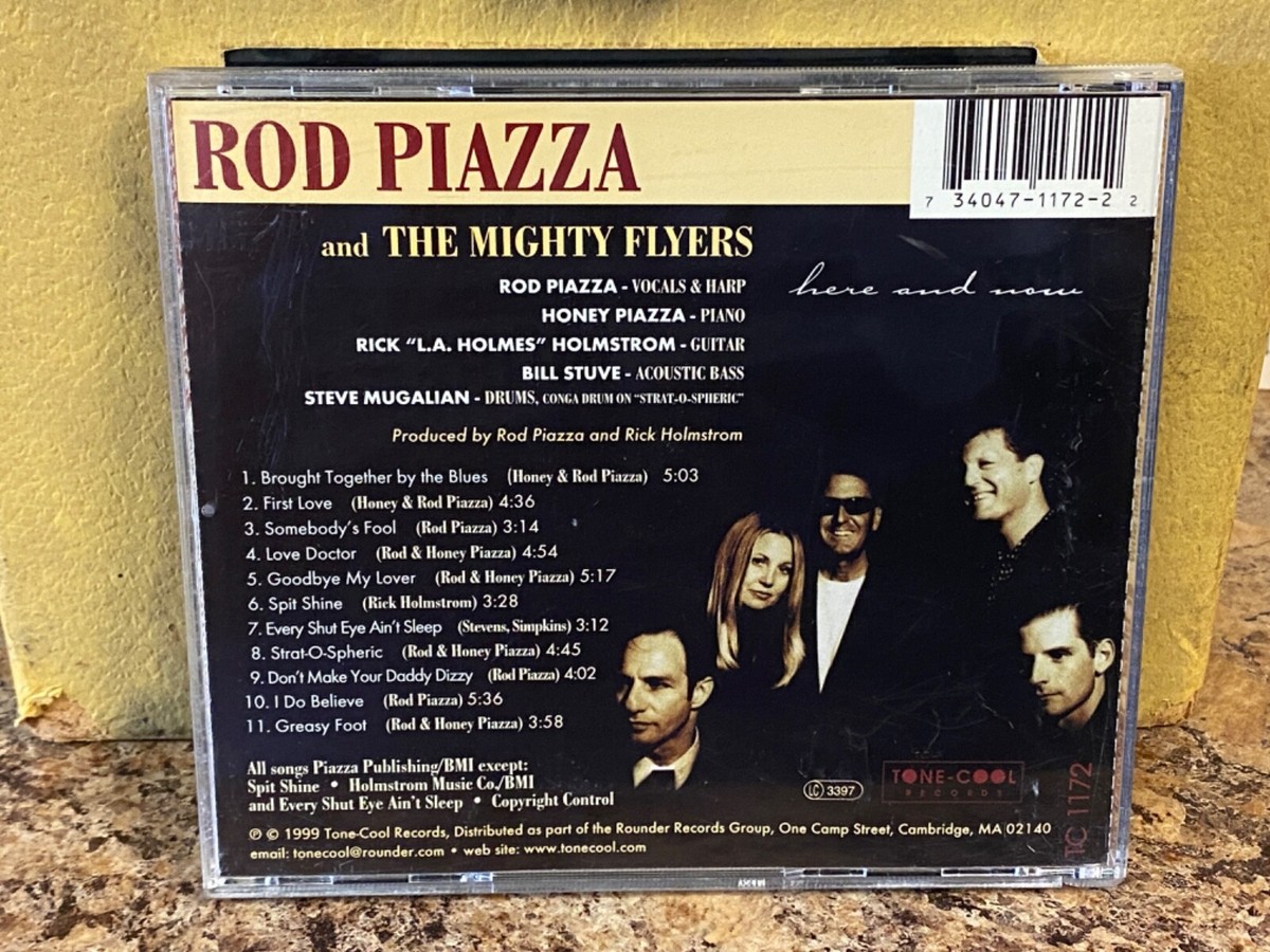 Rod Piazza And The Mighty Flyers – Here And Now CD Tone-Cool 1999