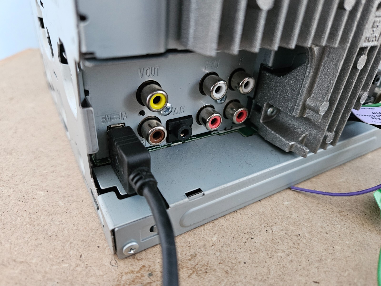 PIONEER MVHAV290BT DOUBLE DIN BLUETOOTH CAR RADIO STEREO AUX USB