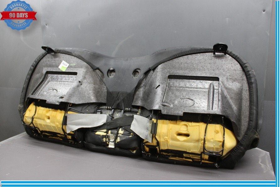 14-17 Maserati Quattroporte M156 Rear Seat Cushion Lower Bottom Black Oem