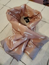 Cara Love is in the Air New York Puffer Pull-thru Scarf NWT $42