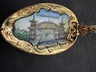 Vintage Souvenir Collectable Tea Spoon From Copenhagen - Copper  - Enamel — photo 3