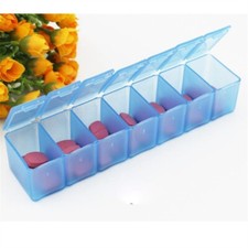 Medicine Tablet Storage Box Daily 7 Weekly Day Organiser Pill Dispenser