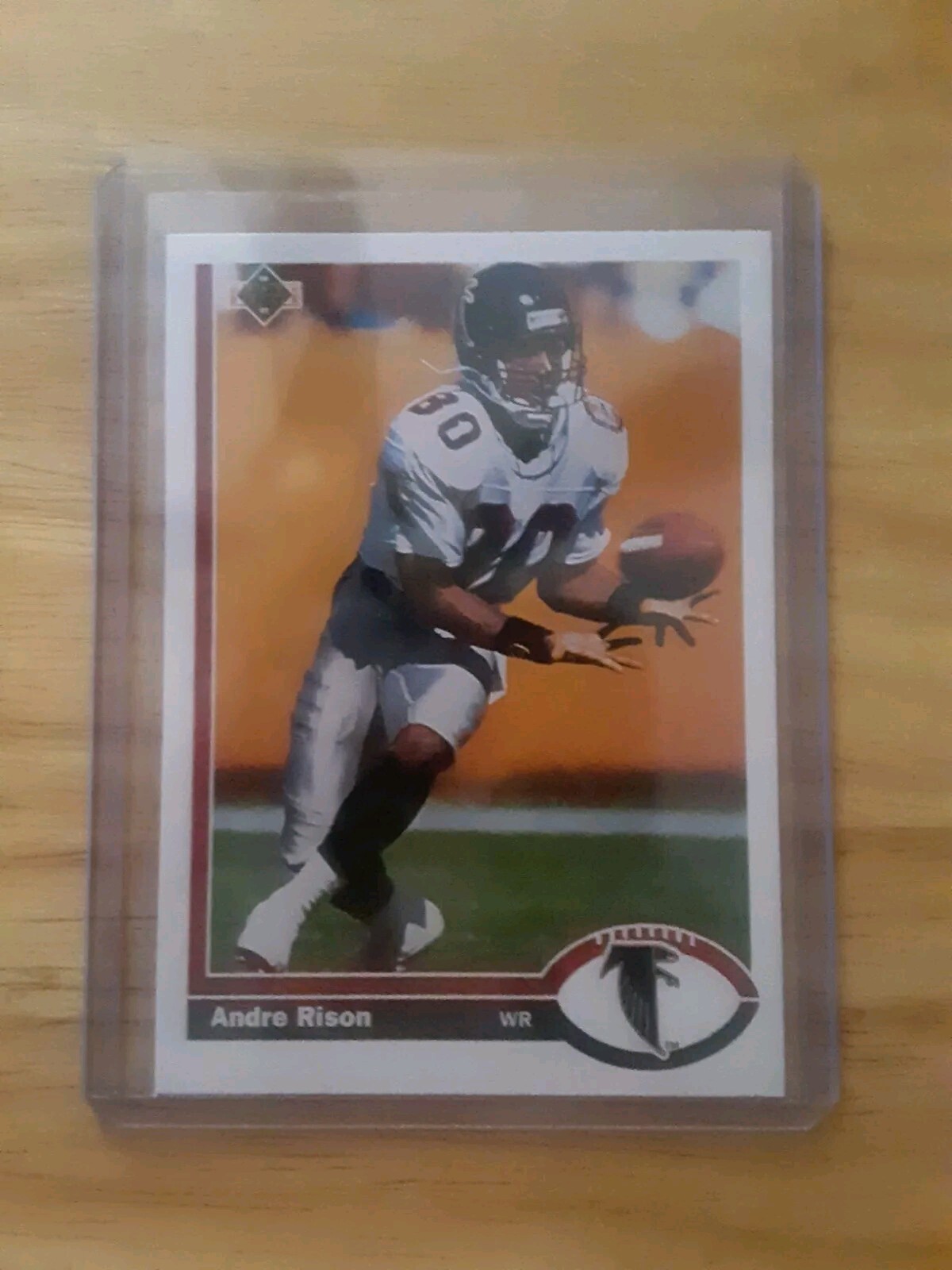 Andre Rison 1991 Upper Deck Base Card Atlanta Falcons
