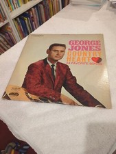 George Jones 2-Disc Lp Country Heart 24 Favorite Songs On Musicor - Vg  To Nm /