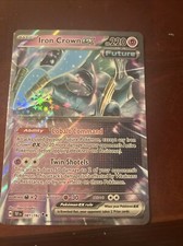 darkrai gx pokemon card price Pokemon TCG: Paradox Destinies Tin - Iron Crown ex (1 Foil Promo Card & 4  Booster Packs) : Buy Online at Best Price in KSA main image 1