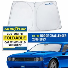 Front Auto Windshield Cover Car Windshield Sun Shade for 08-23 Dodge Challenger