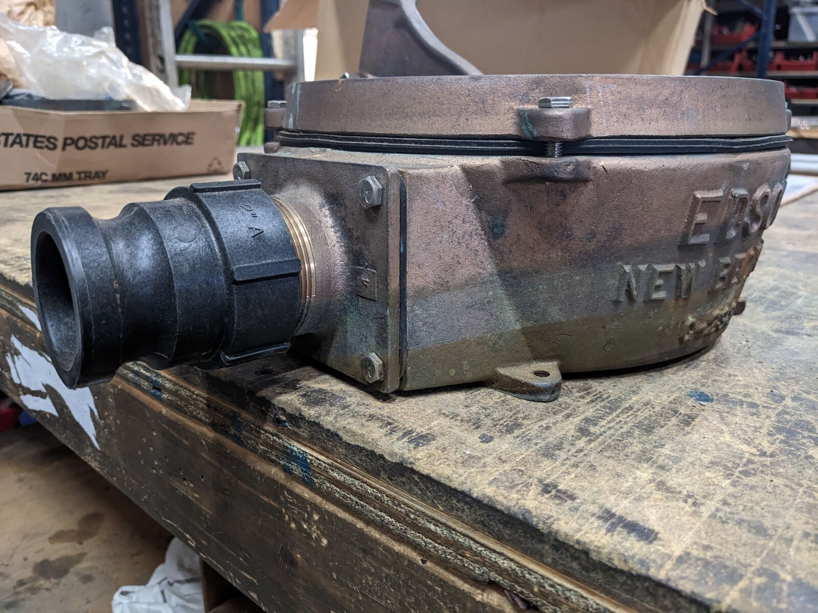 Edson Bilge Pump 117BR200 bronze 30 GPM 2" side inlet eBay