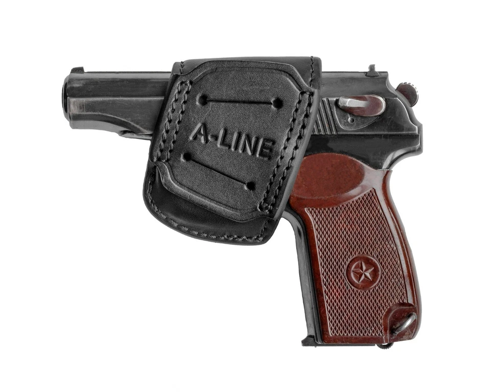 Belt (OWB) leather holster for Makarov pistol - Image 2 of 4