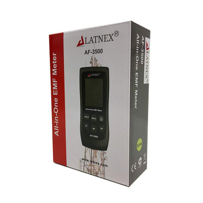 AF-3500 EMF Meter RF Detector and Reader with Calibration Certificate - Measures