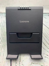 Cell Phone Stand Adjustable Desktop Phone Holder Cradle Black