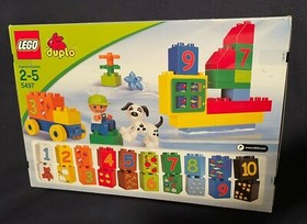 LEGO Duplo Play with Numbers 5497 - NIB