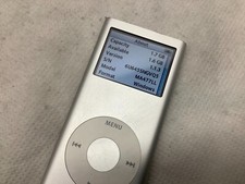 Apple iPod nano 2nd Generation Silver 2 GB Read