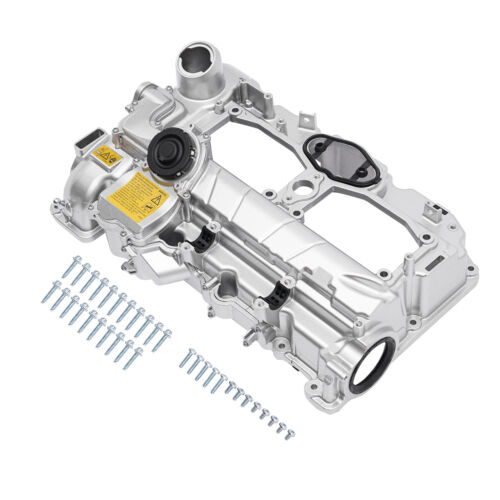 Aluminum Valve Cover Kit For 2012-2018 BMW N20 320i 328i 528i X3 X5 X1 Z4 2.0L - Foto 3 di 12