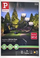 3 StüCk Set Paulmann Plug & Shine Led Bodeneinbauleuchten Starterset IP65