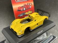 1/64 Kyosho Ferrari Collection 11 F333 SP yellow diecast model car 77A3