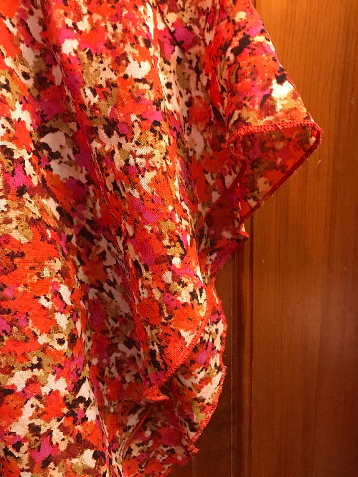 Notation Blouse Size Small Multi Geometric Polyes… - image 4