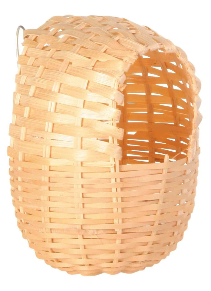 Trixie Kanariennest Exotennest Grasnest Exoten Kanarien Nest Bambus Metall Bird - Bild 3 von 4